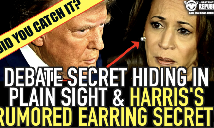 Did You Catch It? Debate Secret Hiding In Plain Sight & Harris’s Rumored Earring Secret!